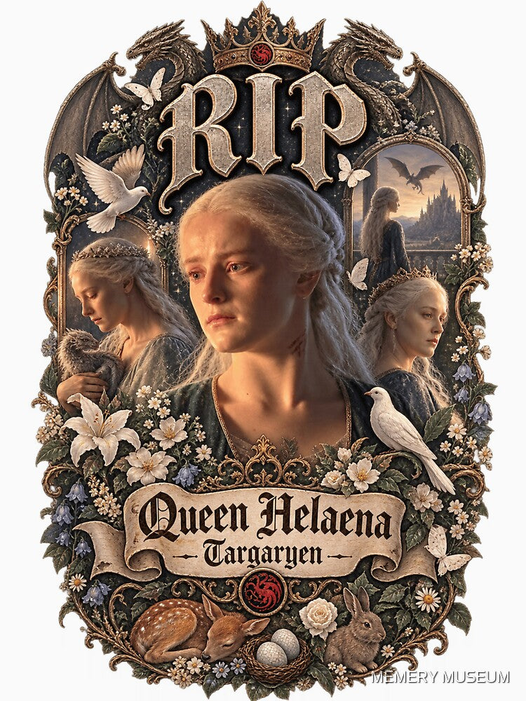 RIP Queen Helaena Targaryen Color Shirt