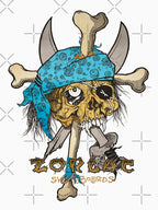 Funny For Zorlac Pushead Pirate Skull Retro Vintage Shirt
