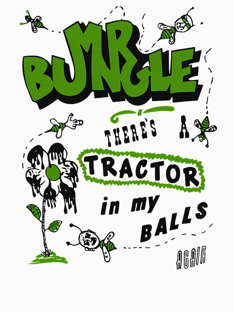 Mr Bungle Experimental Rock Green Typography Shirt