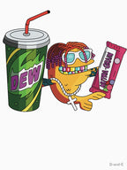 American Dad - Klaus - Nutra-Grain Bar And Dew Shirt