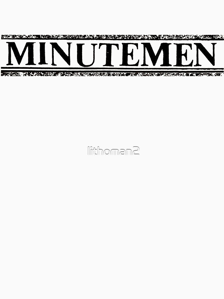 Minutemen Logo Shirt