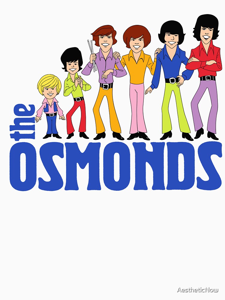The Osmonds ------ Retro 70s Style Shirt