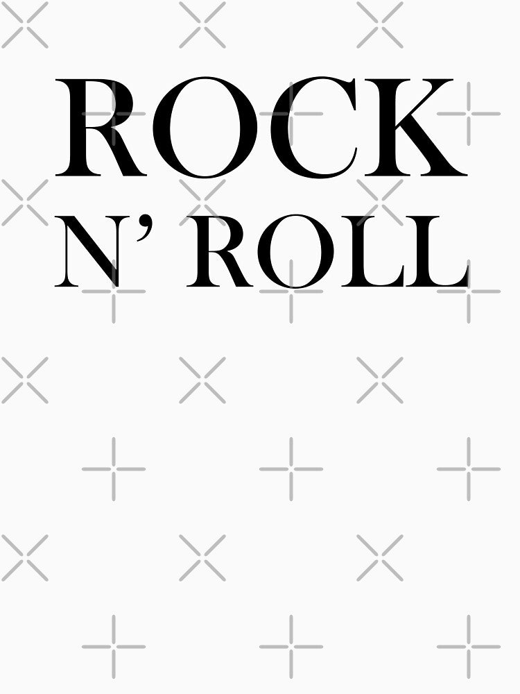 Simple ROCK N ROLL Shirt