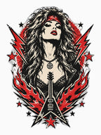 Girls Rock Band Inspired Graphic Design For Music Fans Shirt