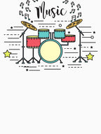 Drummer Music Shirt