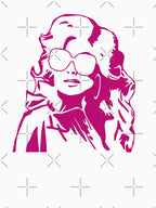 Dolly Parton Sunnies Outline Shirt