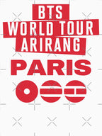 BTS World Tour 2026 Arirang PARIS Shirt