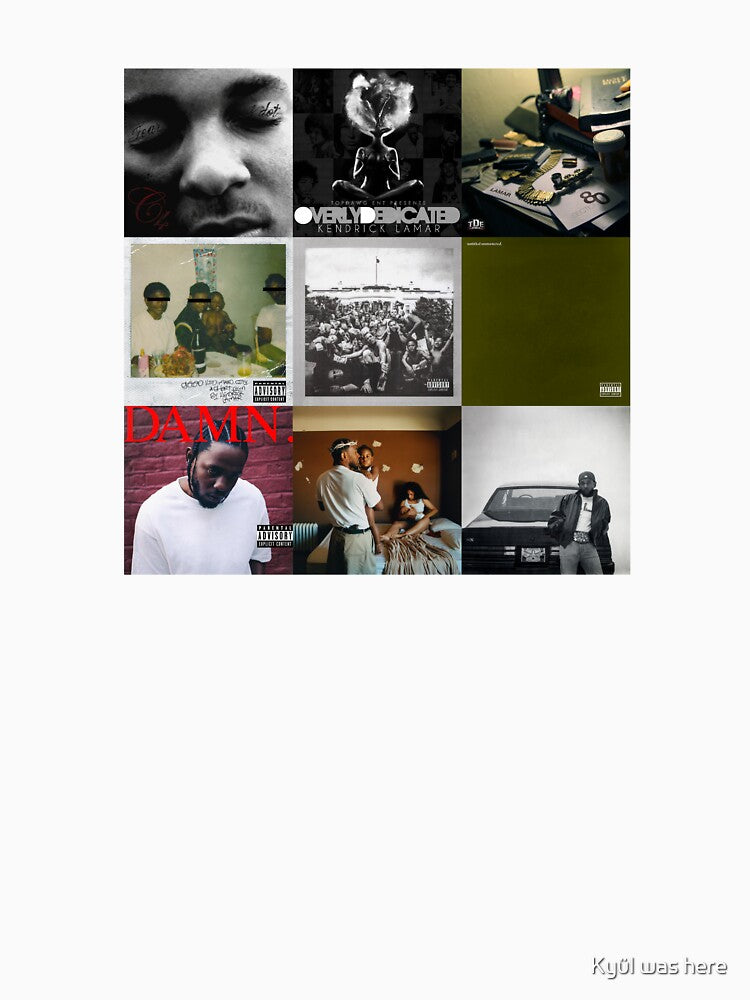 Kendrick Lamar Discography Shirt
