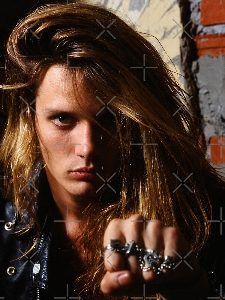 Sebastian Bach & 80s Rebel Aesthetic Shirt