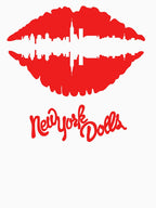 New York Dolls Lips Red Shirt