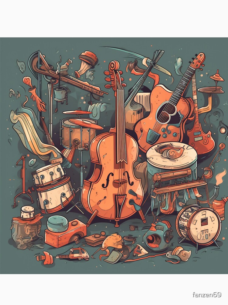 Music Illustration Shirt