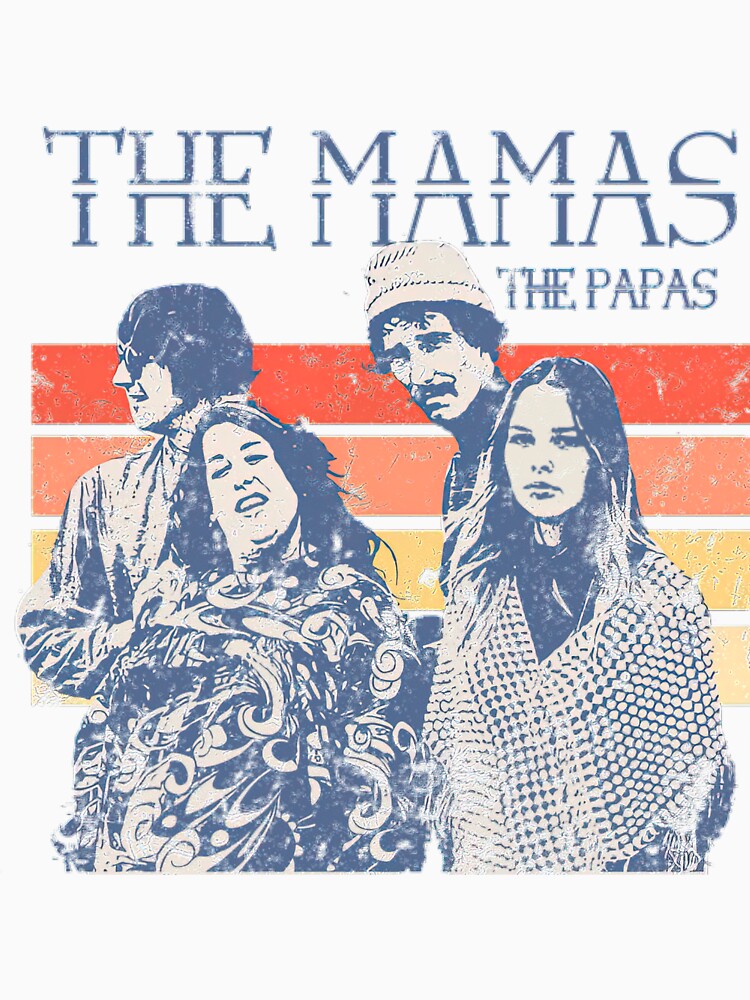 Retro Distressed The Mamas And The Papas Shirt