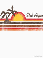 Bob Seger ----- 70s Style Retro Design Shirt