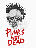 Punk'S Not Dead Skull Punk Rocker Shirt