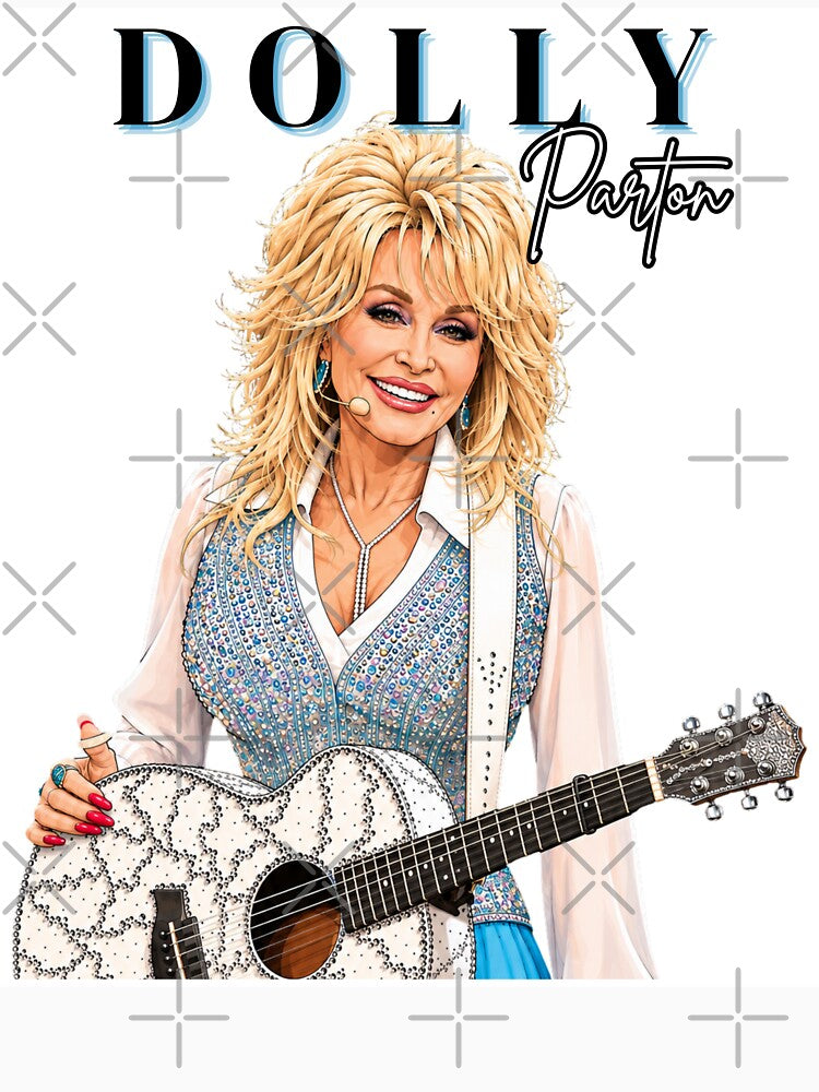 Tribute To Singer Dolly Parton Fan Art Shirt