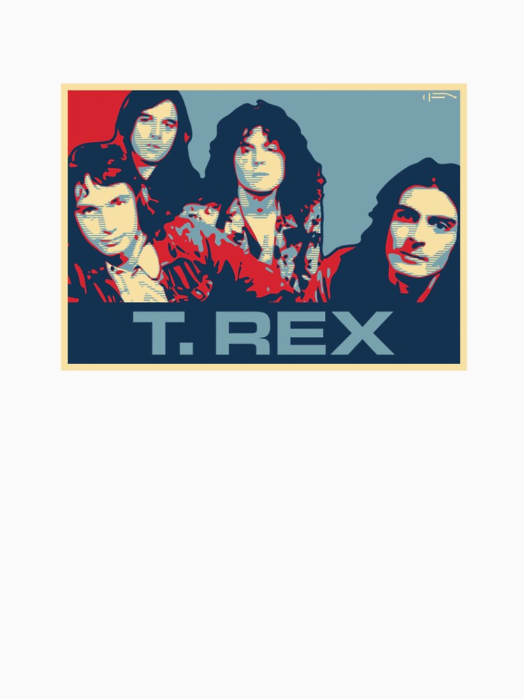 T Rex Vintage Glam Band Portrait Shirt