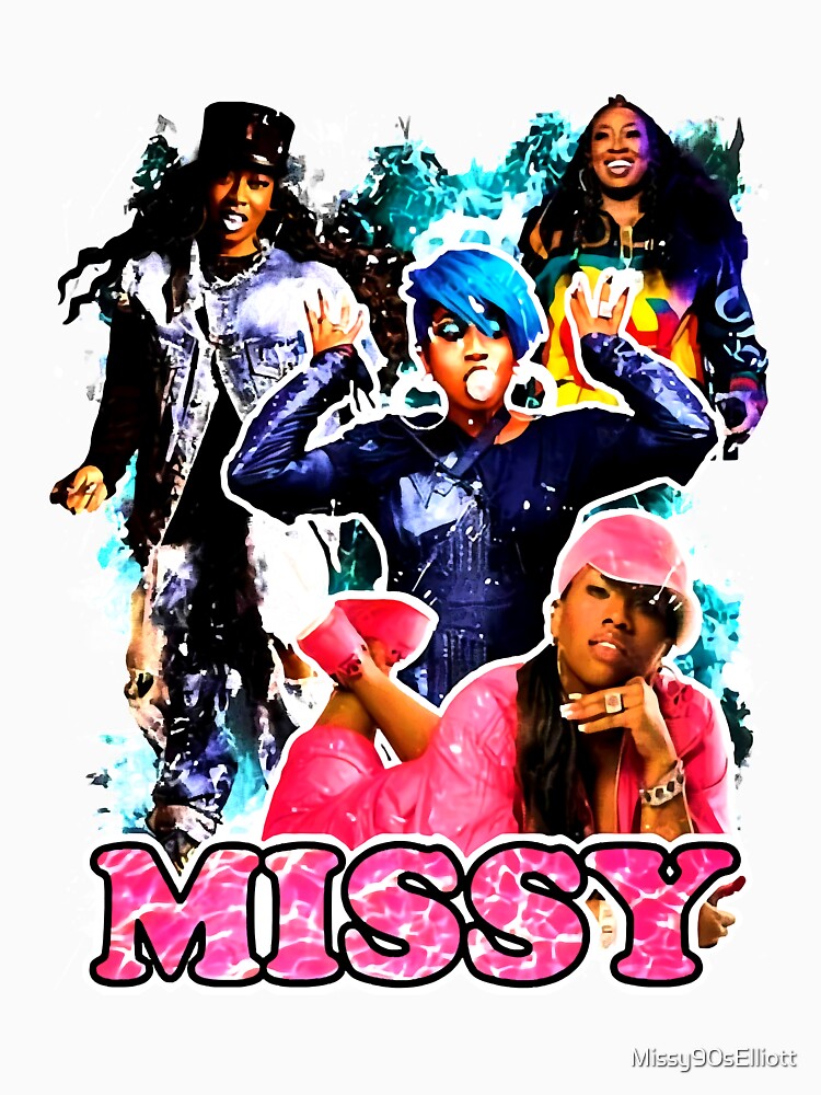 Vintage Inspired Missy Elliott Hip Hop Rap Shirt