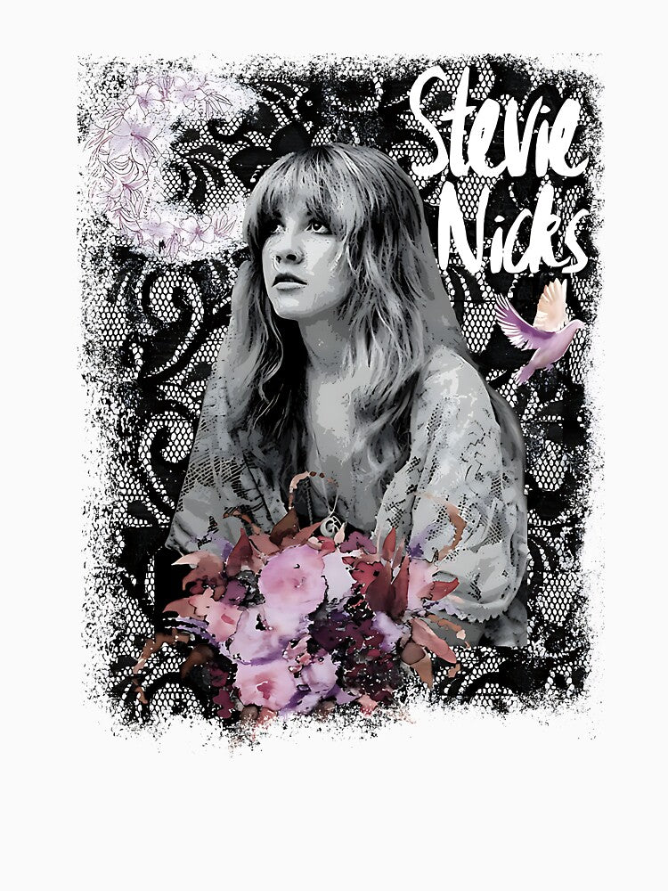 Stevie Nicks Album Music Rock Band 90s Music Shirt