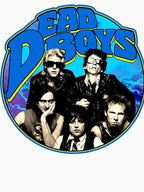 Pop Art Blue Punk Band Shirt
