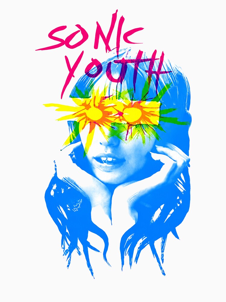 Sonic Youth - 90s Grunge Band Shirt