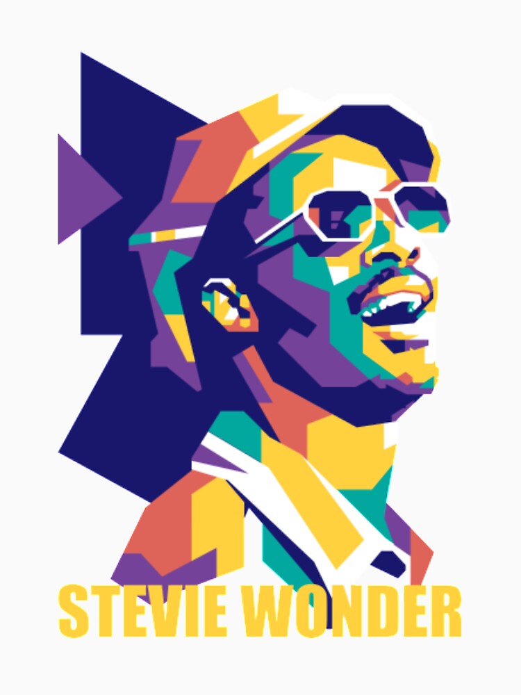 Stevie Wonder Stevie Wonder Popart_ Shirt
