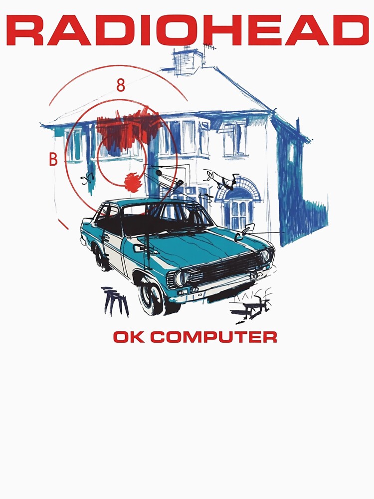Radiohead OK Computer Alternative Rock Band Indie Music Shirt
