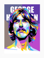 George Harrison In WPAP Style Shirt
