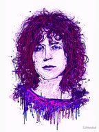 Bolan 2 Lilac Ink Shirt