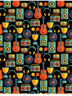 Guitars Speakers & Drums Music Lovers Shirt