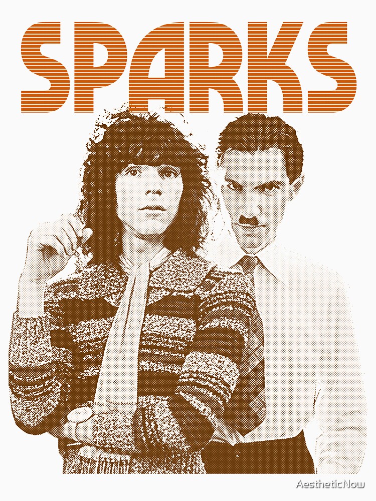 Sparks Retro Style Pop Art Design Shirt