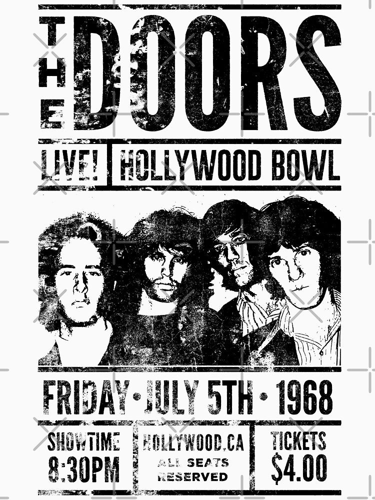 The Doors Grunge Band Shirt