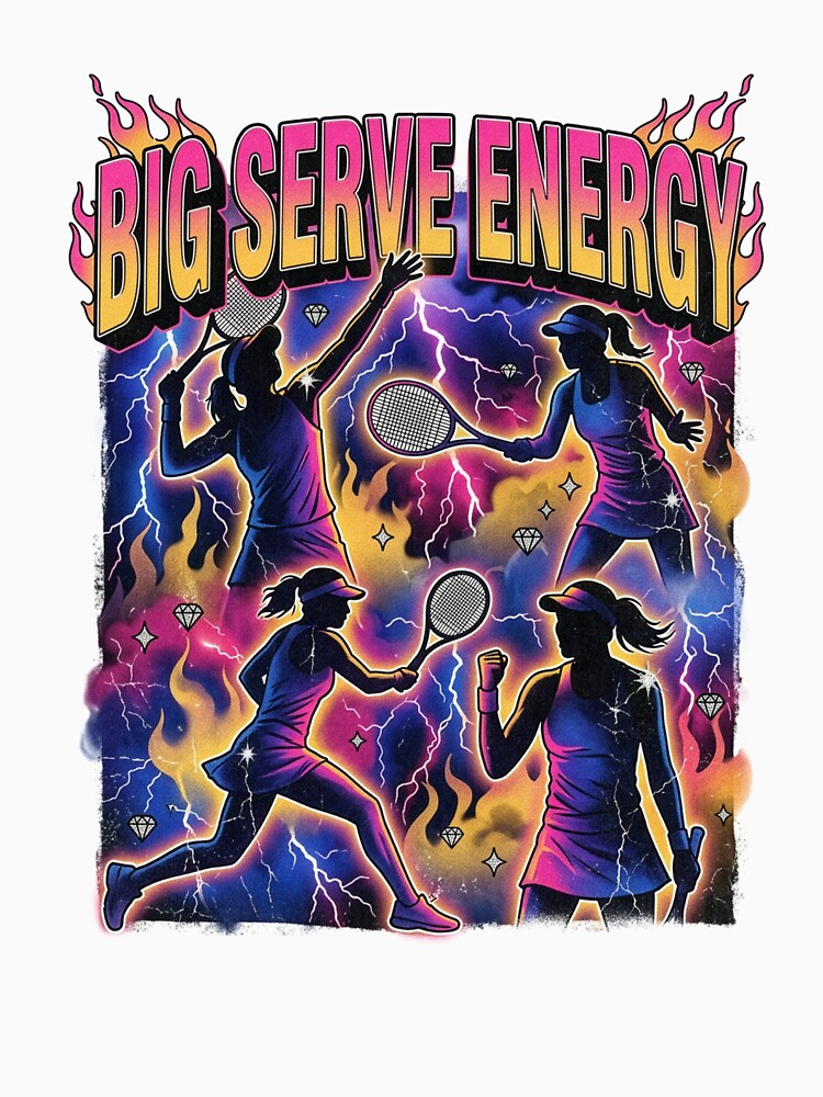Big Serve Energy Tennis Shirt