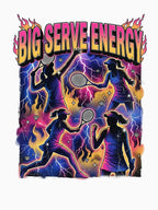 Big Serve Energy Tennis Shirt