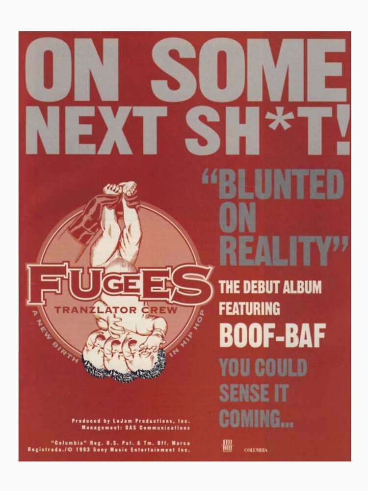 Fugees Music Shirt