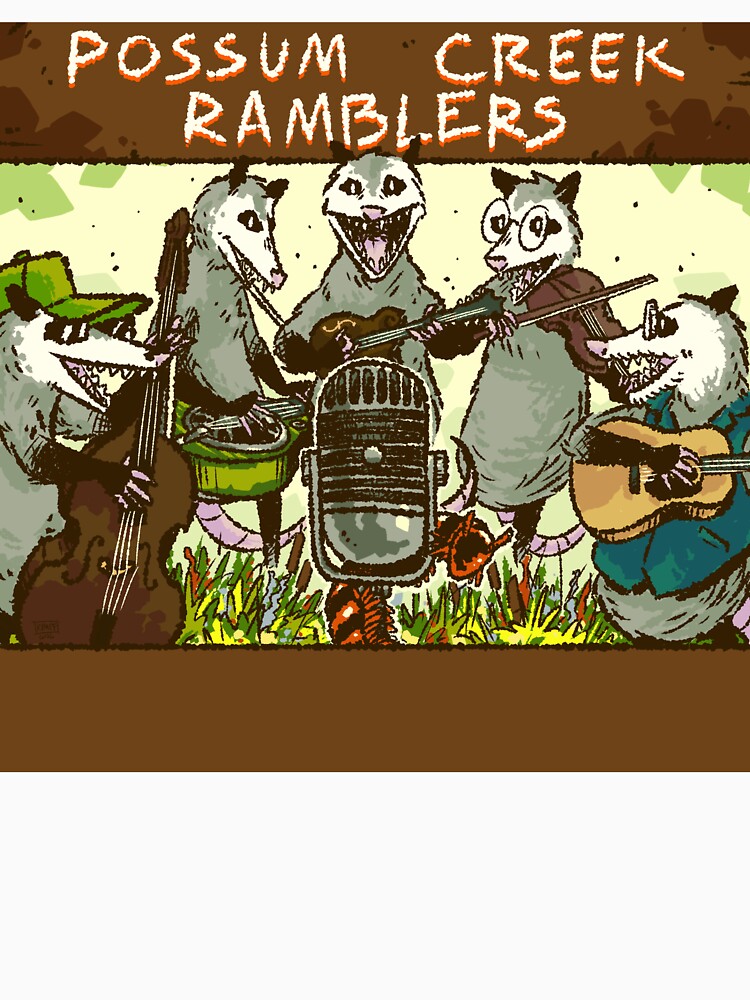 Possum Creek Ramblers Around Condenser Microphone Shirt