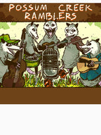 Possum Creek Ramblers Around Condenser Microphone Shirt