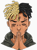 XXXTentation Draw Cartoon RIP Legend Rap Shirt