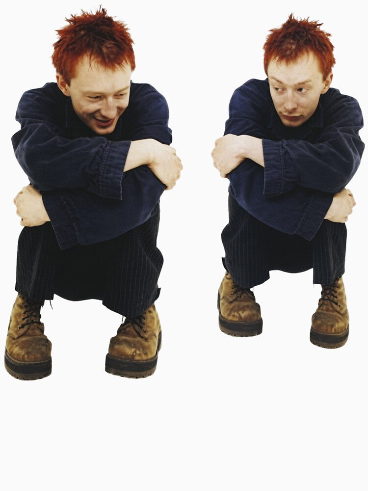 Thom Yorke Mirrored Silly - Radiohead Band Shirt