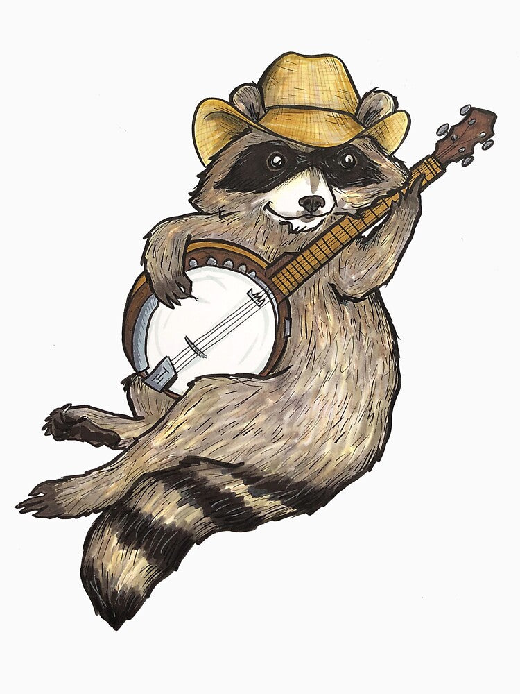 Outlaw Country Raccoon Shirt