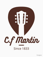 Martin Guitars 1833 Shirt