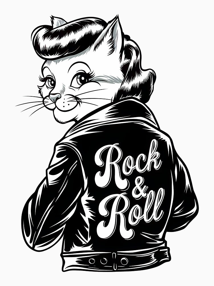 Rock & Roll Leatherjacket Shirt