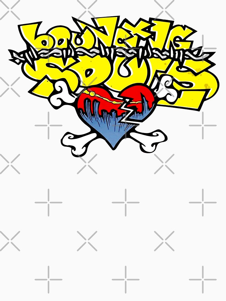 Love And Bone Design Punk Rock Band Shirt
