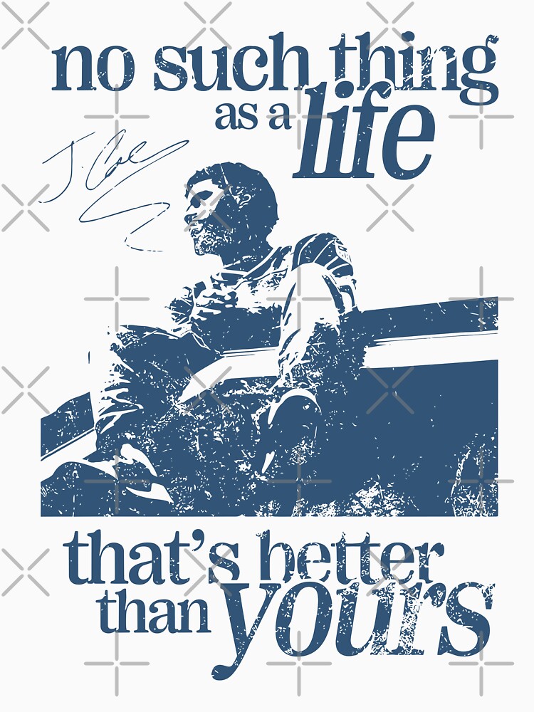 J Cole Love Yourz Lyric Design 2014 Forest Hills Drive Blue Graphic Shirt