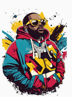 Psychedelic Rapper Shirt