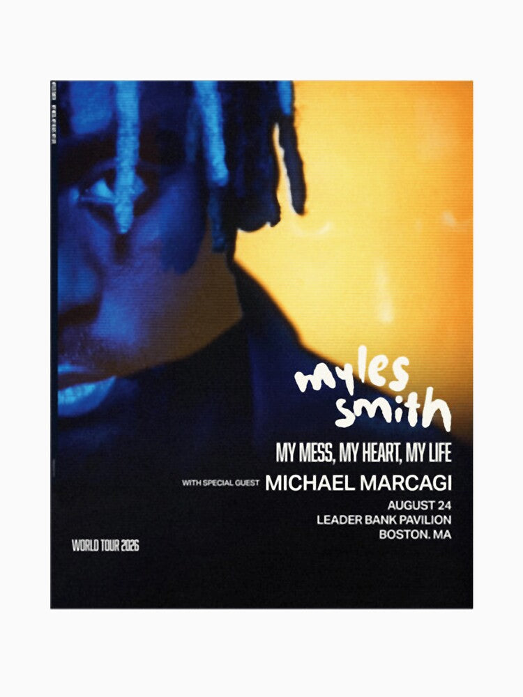 Myles Smith Pop Music Concert Tour Shirt