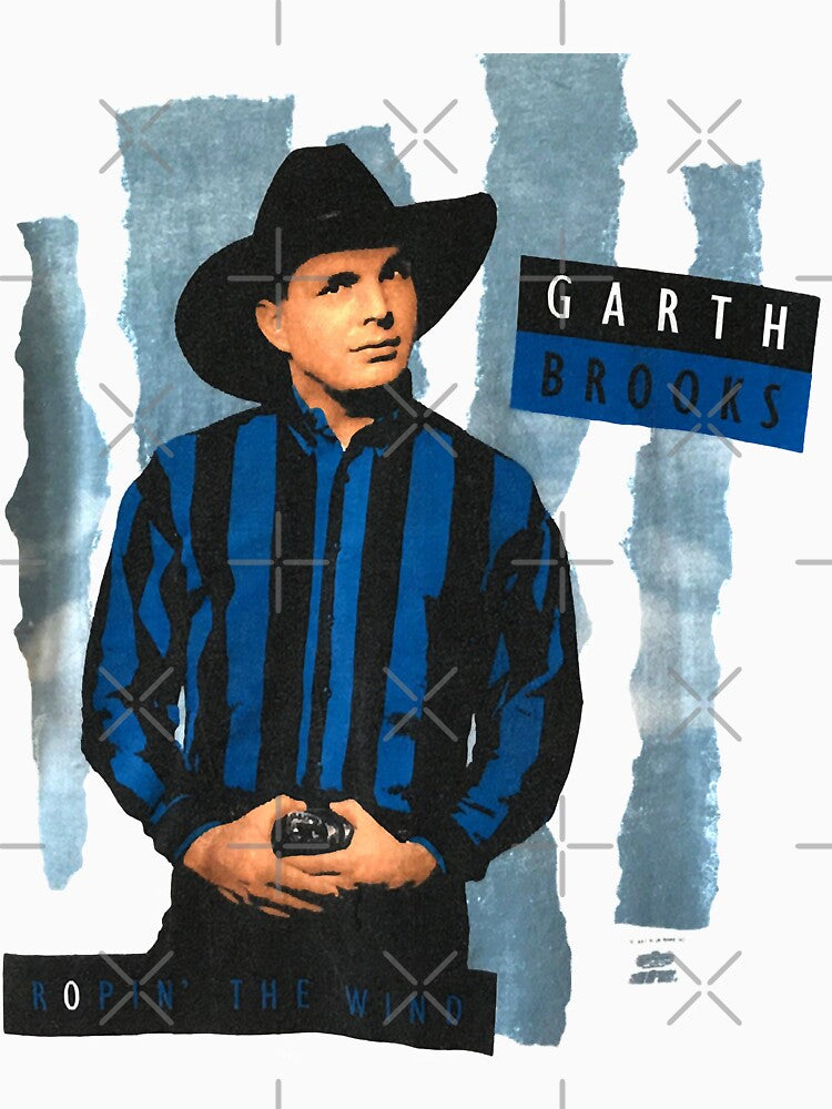 Vintage 90s 1991 Garth Brooks Concert World Tour Shirt