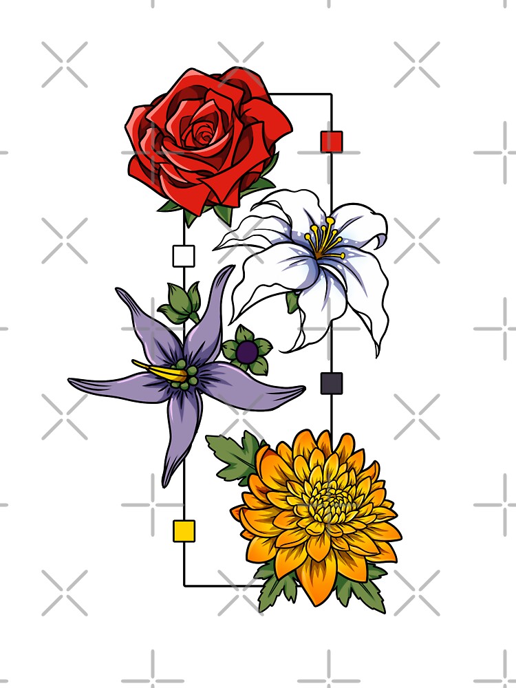 R W B Y - Flowers Shirt