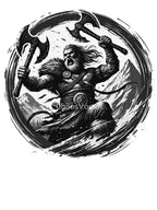 Berserker With Two Axes Shirt