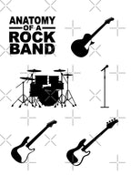Anatomy Of A Rock Band Shirt