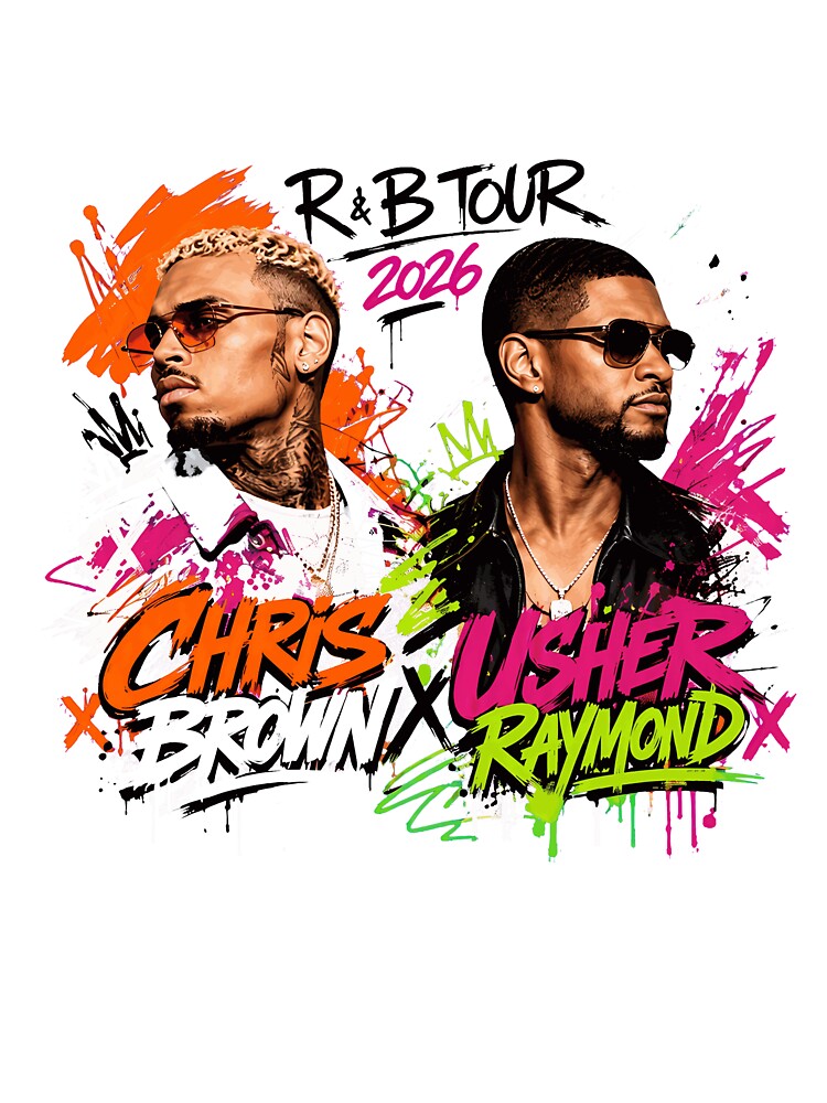 R&B Music Collaboration Tour Graphic Shirt